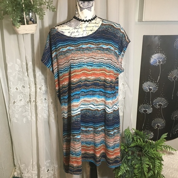 NorthStyle oversized easy to wear multi color top - Picture 1 of 7